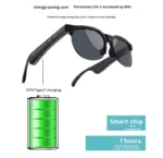 AI Translate Smart Sunglasses Built-In Wireless Earbuds Outdoor Sport Glasses Featuring Hands-Free Call Wearable Smart Headset - Image 4