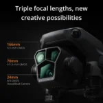 Mavic 3 Pro Standard Combo RC Controller 1 Battery Infrastructure Inspection 70mm 166mm Tele Cameras 5.1K Video - Image 2