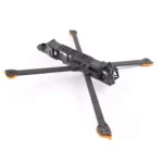 XL10 V6 6kg Image Transmission 10-Inch FPV Drone Frame for DJI Air 2S (Black)